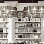 Библиотека Fidia Lacquered White Shiny ELLEDUE