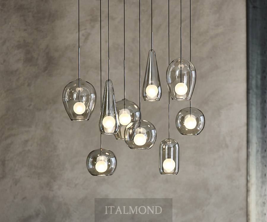 Декоративная люстра в современном стиле