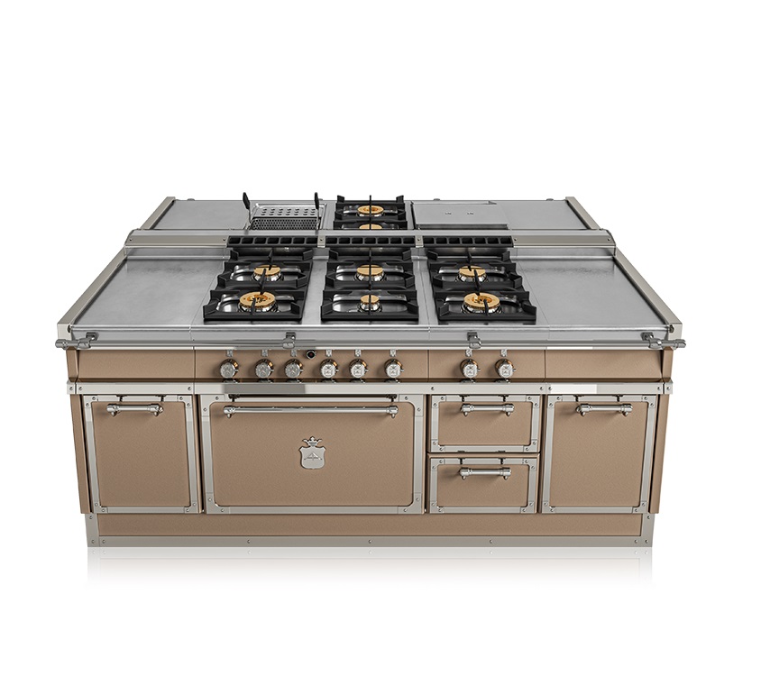 Плита кухонная профессиональная Officine Gullo Isola 208 OFFICINE GULLO
