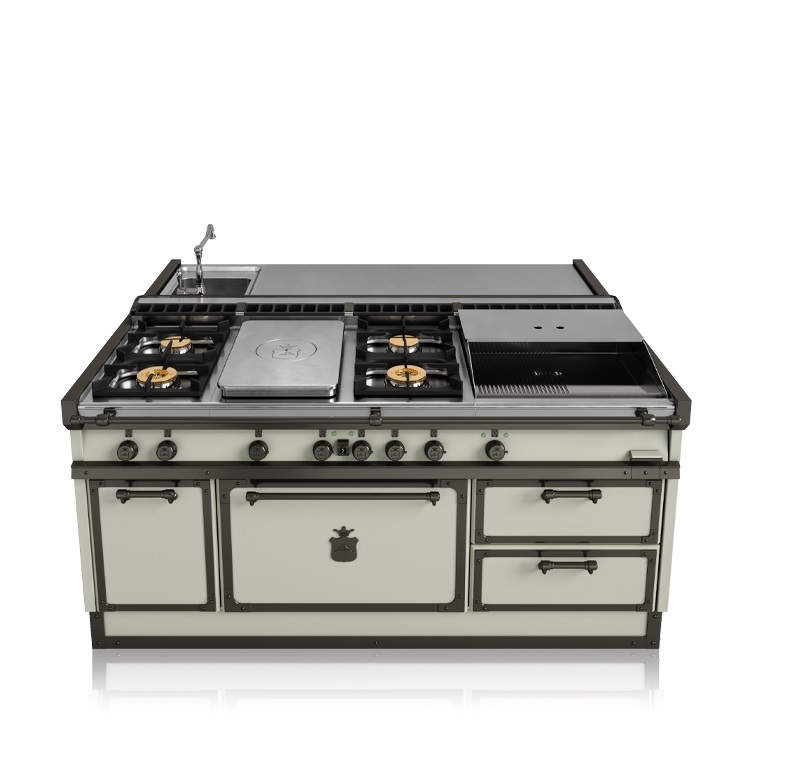 Плита кухонная профессиональная Officine Gullo Isola 188 OFFICINE GULLO