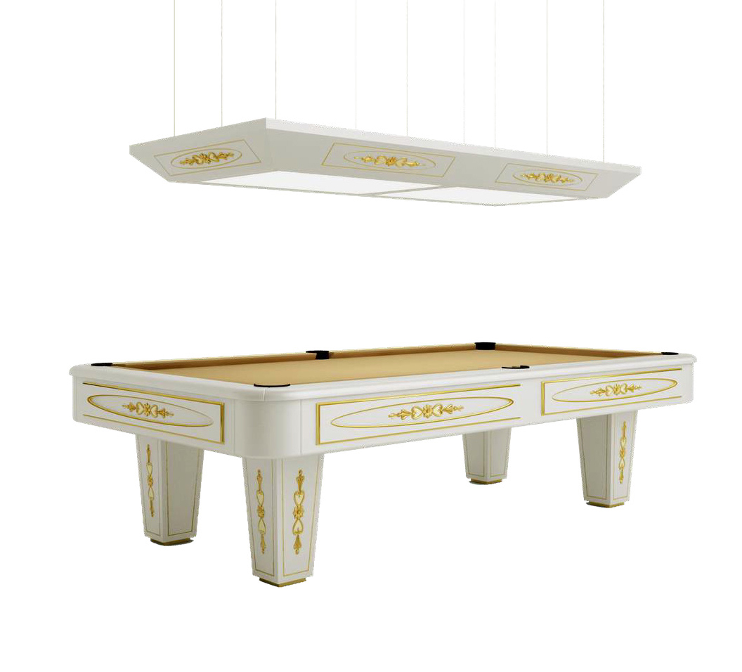 Бильярдный стол Classic white VISMARA DESIGN