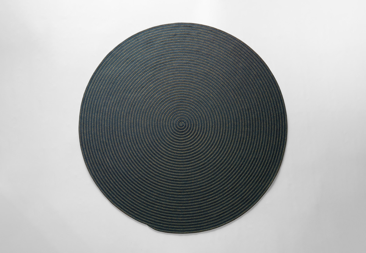 Ковер для улицы Potocco Clue 971/C Green circular - outdoor POTOCCO