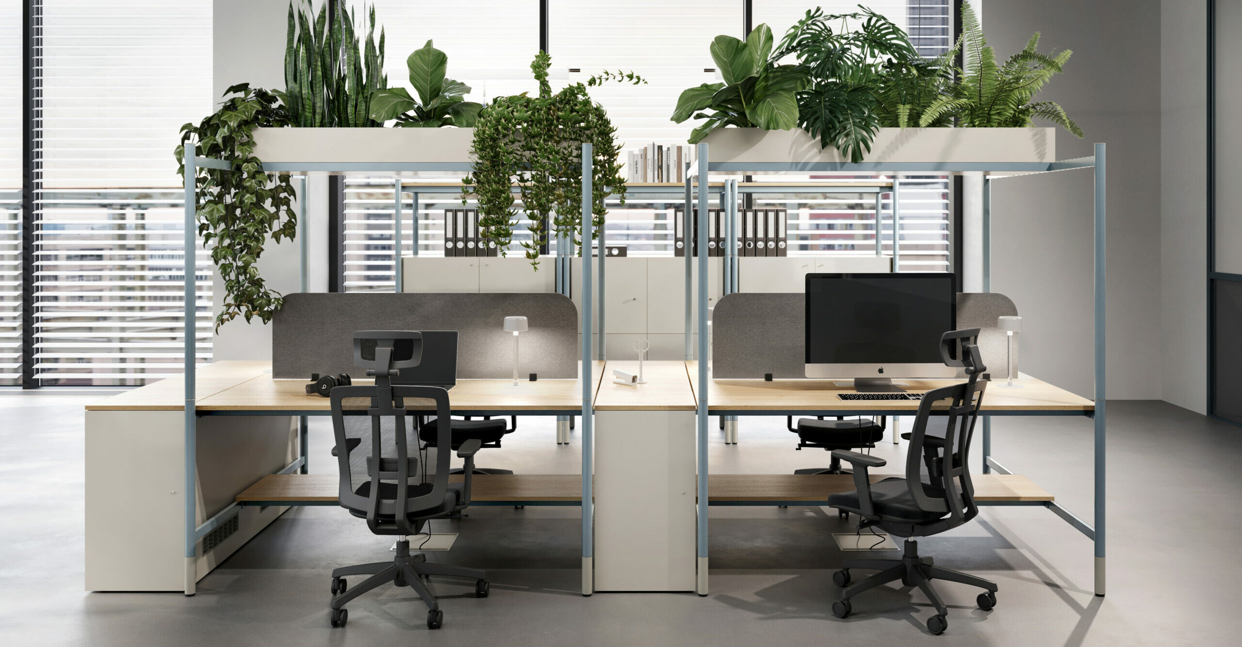 Стол офисный Codutti 2BE Workstation CODUTTI