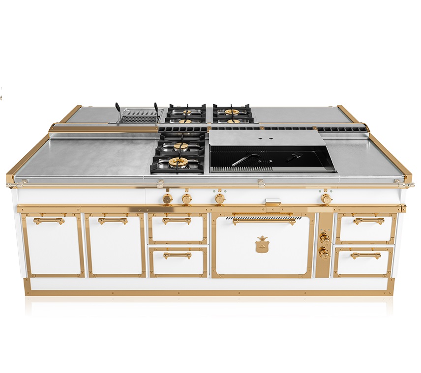 Плита кухонная профессиональная Officine Gullo Isola 248 OFFICINE GULLO