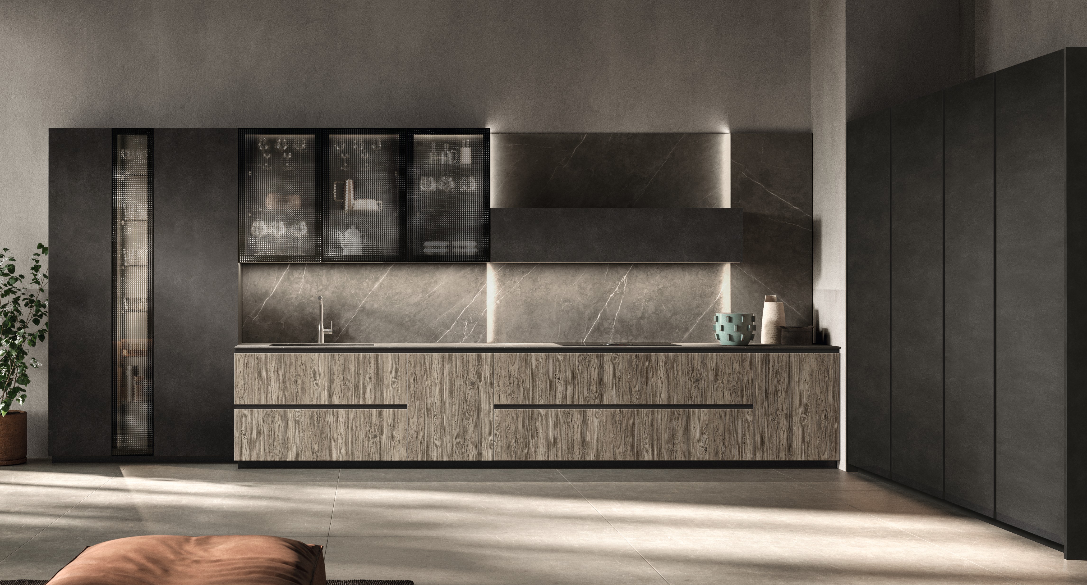 Кухня Aster Factory III Aster Cucine