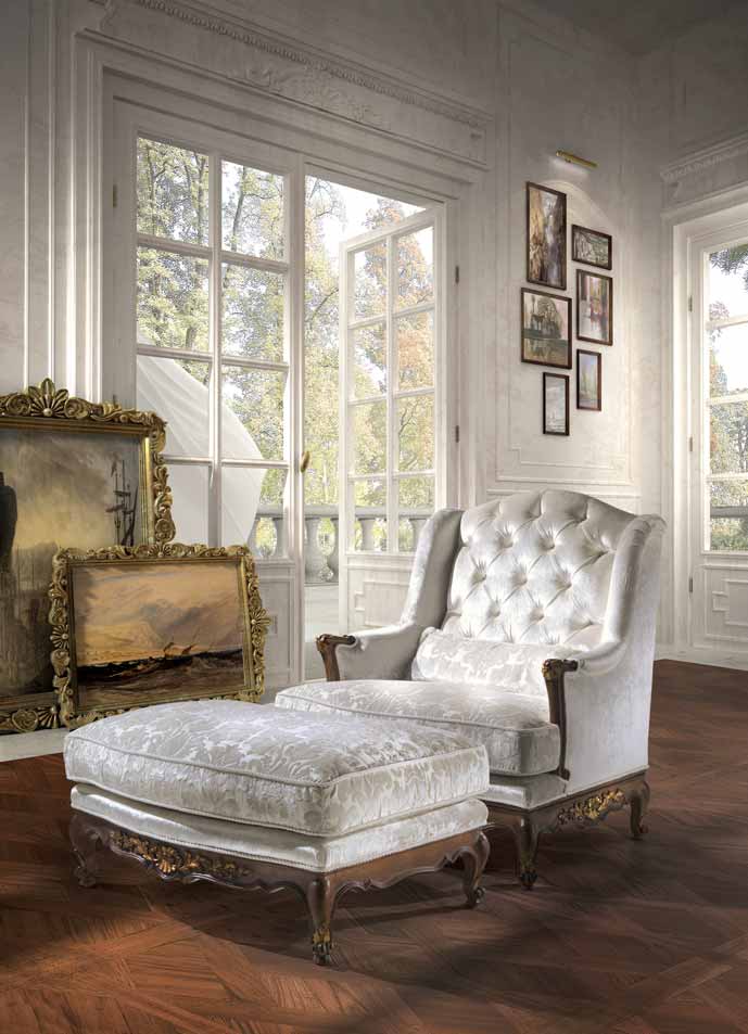 Кресло Angelo Cappellini Bergère 8871 ANGELO CAPPELLINI
