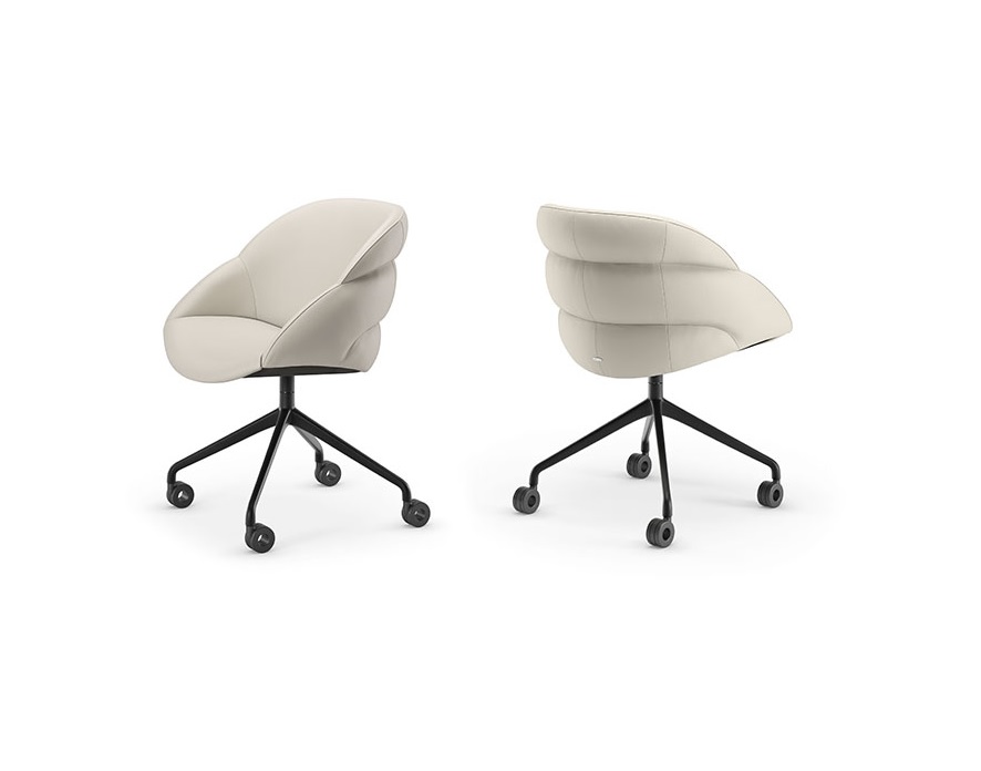 Стул с подлокотниками Cattelan Italia Camilla Wheels CATTELAN ITALIA