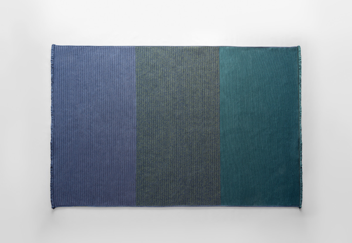 Ковер для улицы Potocco Clue 971/R Petrol rectangular - outdoor POTOCCO