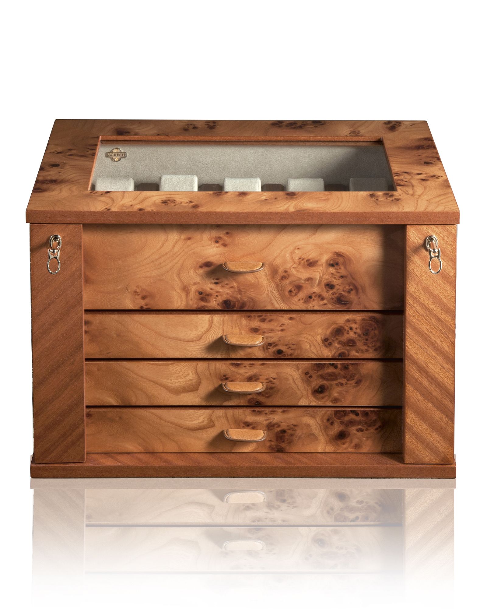 Шкатулка для хранения часов Agresti Il Mio Tempo Radica 3728 AGRESTI