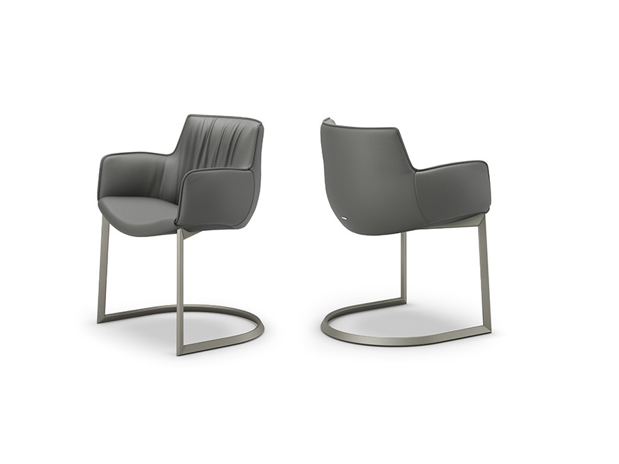 Стул с подлокотниками Cattelan Italia Rhonda Cantilever CATTELAN ITALIA