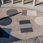 Ковер для улицы Potocco Clue 971/C Grey circular - outdoor POTOCCO