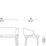 Диван Potocco Velis 942\DA POTOCCO