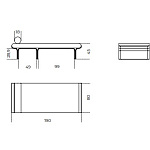 Кушетка, канапе Gallotti & Radice Stami Daybed GALLOTTI & RADICE