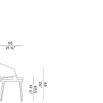 Стул Potocco Velis 942\PA POTOCCO