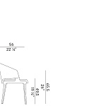 Кресло Potocco Velis 942\PAH POTOCCO