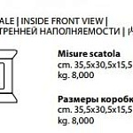 Шкатулка для драгоценностей Agresti Box Teca malachite AGRESTI
