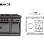 Плита кухонная профессиональная Officine Gullo Ogs Professional 208 OFFICINE GULLO