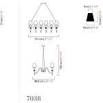 Люстра Barovier&Toso Domo Maryland BAROVIER&TOSO
