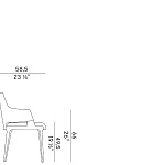 Кресло Potocco Velis HUG 942/PBH POTOCCO