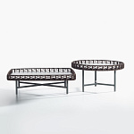 Стол журнальный уличный Potocco Ropu 888/TBR-OUT 888/TBC-OUT - outdoor POTOCCO