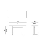 Консоль Potocco Graphic 955/SCR POTOCCO