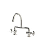 Смеситель для кухни Officine Gullo Deck tap with arch spout / Rubinetto a ponte con getto ad arco OFFICINE GULLO