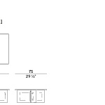 Столик журнальный Potocco Shape 954/TBR1 - 954/TBR2 - 954/TBR3 POTOCCO