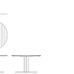 Стол уличный Potocco Graphic 955/TGC-OUT - outdoor POTOCCO