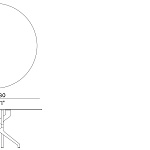 Стол Potocco Torso 837 POTOCCO