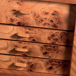 Шкатулка для хранения часов Agresti Il Mio Tempo Radica 3728 AGRESTI