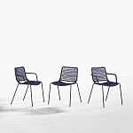 Кресло уличное Potocco Egao 037 - 037/P - 037/PBR - outdoor POTOCCO