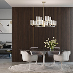 Люстра Italamp Quarzo 725/8+4 ITALAMP