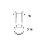 Столик прикроватный Ring LONGHI