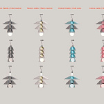 Светильник подвесной Penta Gems PENTA