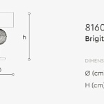 Настольная лампа Italamp Brigitta 8160/LG, 8160/LP ITALAMP