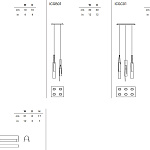 Светильник потолочный Wind chime EMMEMOBILI