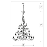 Люстра Italamp 283 Dogma ITALAMP
