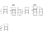 Стул барный Cattelan Italia Magda ML CATTELAN ITALIA