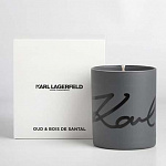 Cвеча ароматическая для дома OUD & BOIS DE SANDAL KARL LAGERFELD
