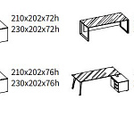 Столы офисные Codutti ATTIVA CODUTTI