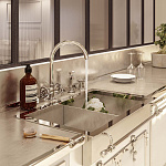 Смеситель для кухни Officine Gullo Tap with arch spout / Rubinetto con getto ad arco OFFICINE GULLO