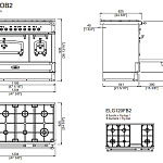 Плита кухонная профессиональная Officine Gullo Restart 120 OFFICINE GULLO