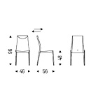 Стул Cattelan Italia Maya Flex ML CATTELAN ITALIA