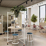 Стол офисный Codutti 2BE Round CODUTTI