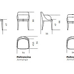 Кресло Gallotti & Radice Jackie GALLOTTI & RADICE