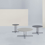 Стол журнальный уличный Potocco Graphic 955/TBC-40-OUT -955/TBC-60-OUT - 955/TBC-80-OUT - outdoor POTOCCO