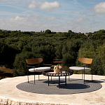 Стол журнальный уличный Potocco Ropu 888/TBR-OUT 888/TBC-OUT - outdoor POTOCCO