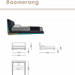 Кровать Boomerang SIGNORINI & COCO