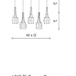 Подвесной светильник Italamp Bossanova 4010/S ITALAMP