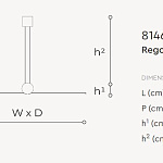 Люстра Italamp Regolo 8146/S ITALAMP